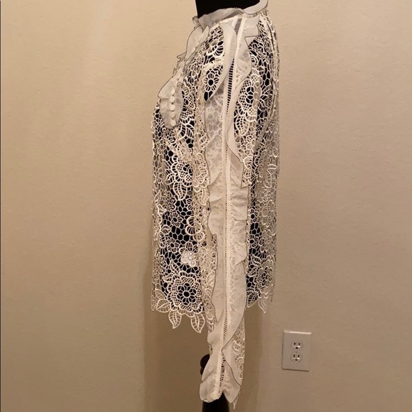 Self Portrait Lace top, like new - Picture 2 of 5